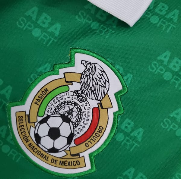 Retro Mexico 1995 home Soccer Jersey - Image 6
