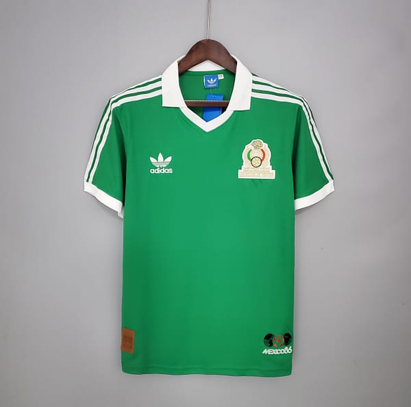 Retro Mexico 1986 home Soccer Jersey