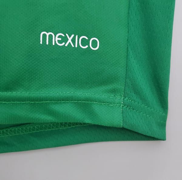 Retro Mexico 2006 Home Soccer Jersey - Image 4