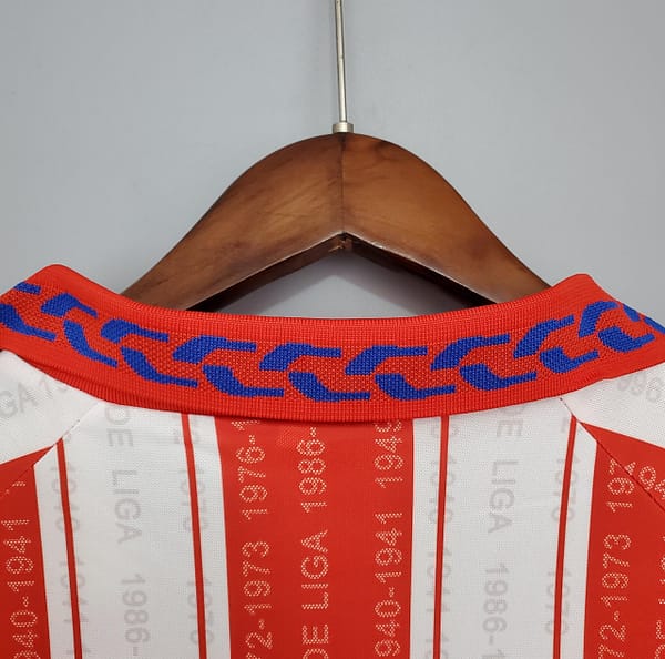 Retro Atletico Madrid 95/96 home Soccer Jersey - Image 3