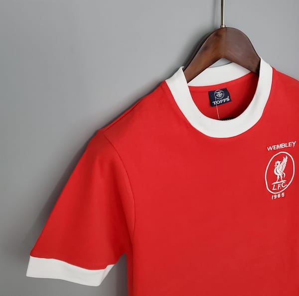 Retro Liverpool 1965 home Soccer Jersey - Image 4