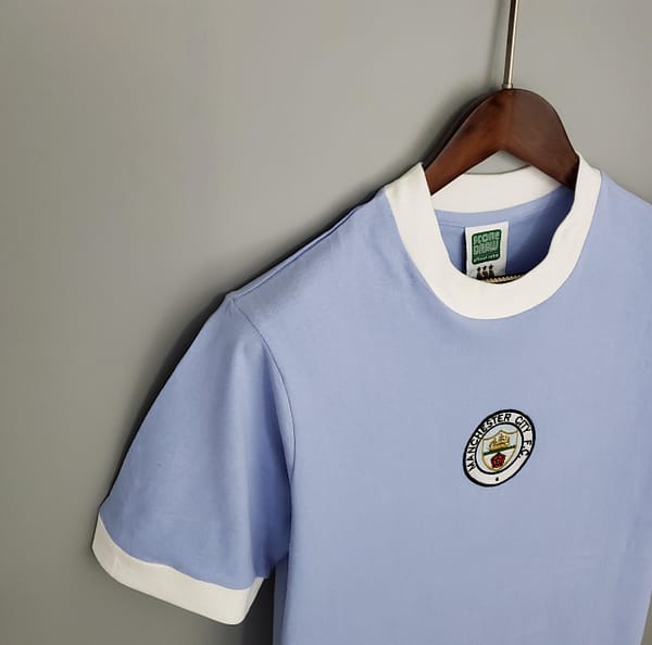 Retro Manchester City 1972 home Soccer Jersey - Image 5