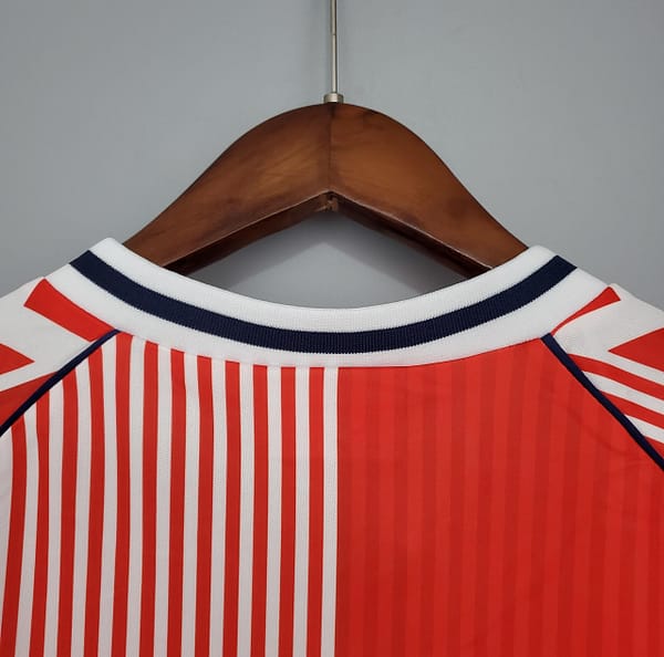 Retro Denmark 1986 home Soccer Jersey - Image 3