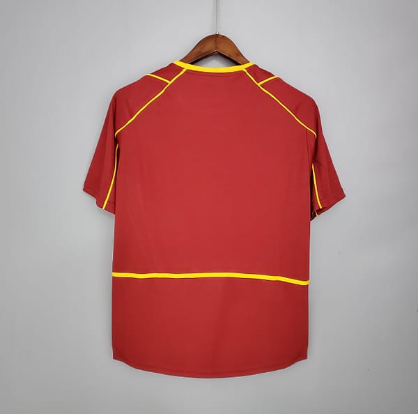 Retro Portugal 2002 home Soccer Jersey - Image 2