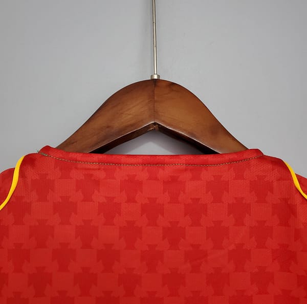 Retro Portugal 2004 home Soccer Jersey - Image 6