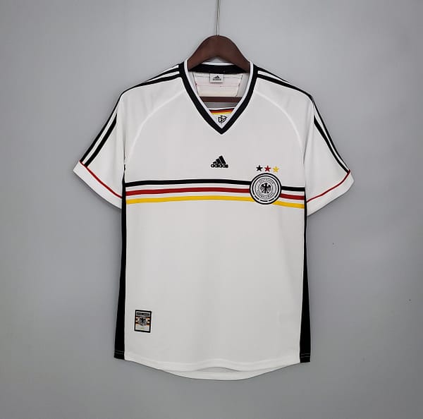 Retro Germany 1998 home Soccer Jersey