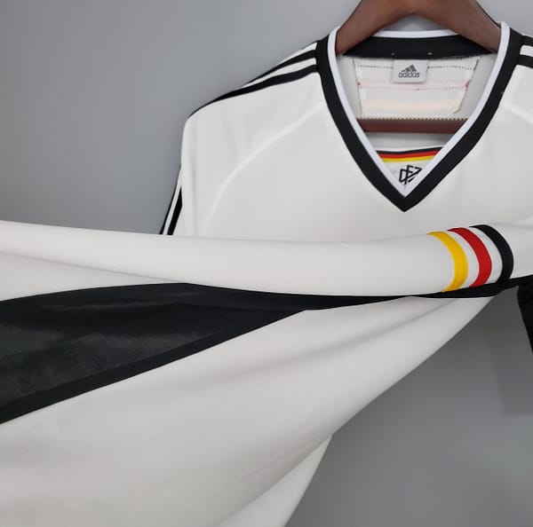 Retro Germany 1998 home Soccer Jersey - Image 4