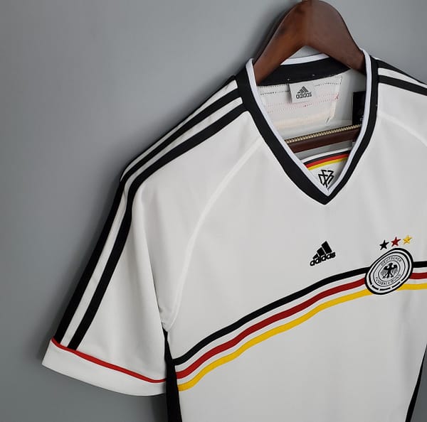 Retro Germany 1998 home Soccer Jersey - Image 5