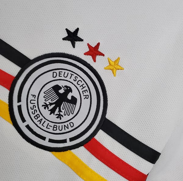 Retro Germany 1998 home Soccer Jersey - Image 8