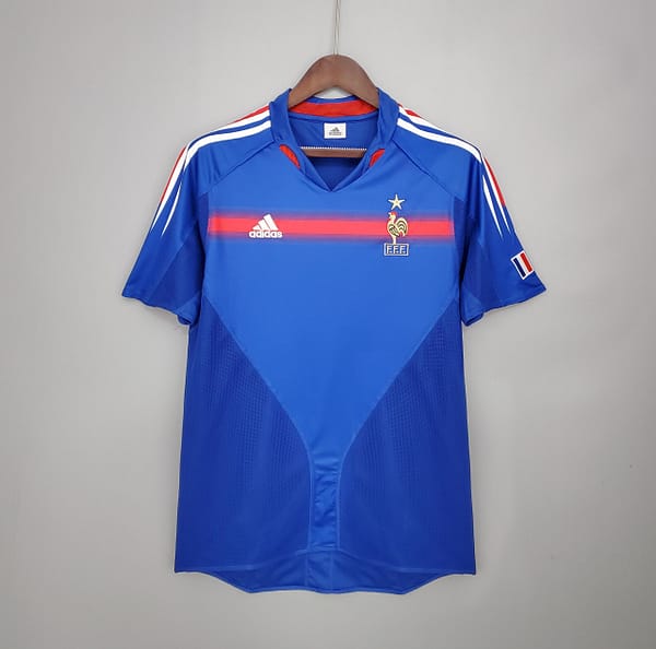 Retro France 2004 home Soccer Jersey