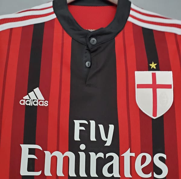 Retro AC Milan 14/15 home Soccer Jersey - Image 8