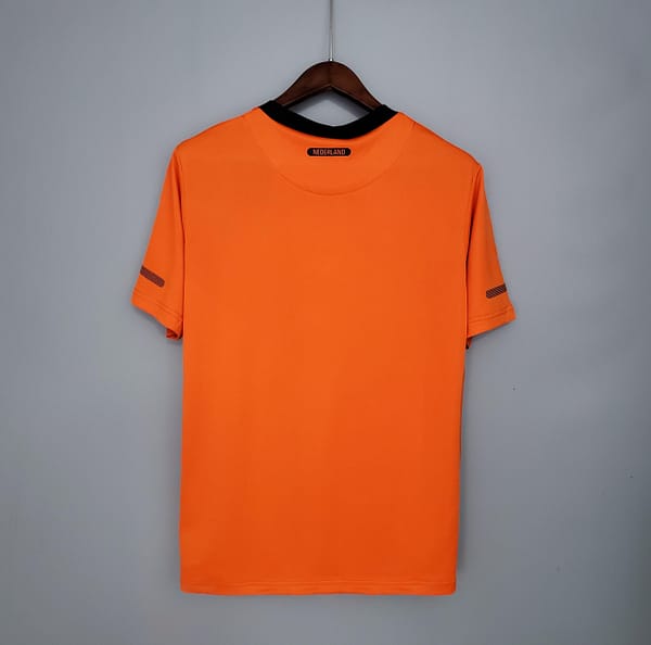 Retro Netherlands 2010 home Soccer Jersey - Image 6