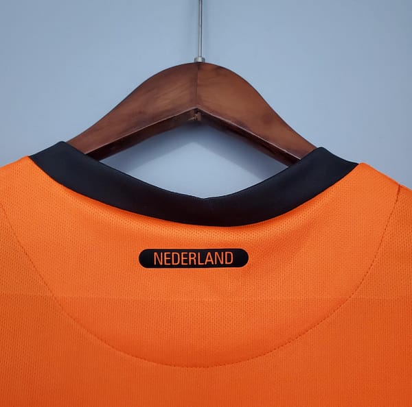 Retro Netherlands 2010 home Soccer Jersey - Image 7