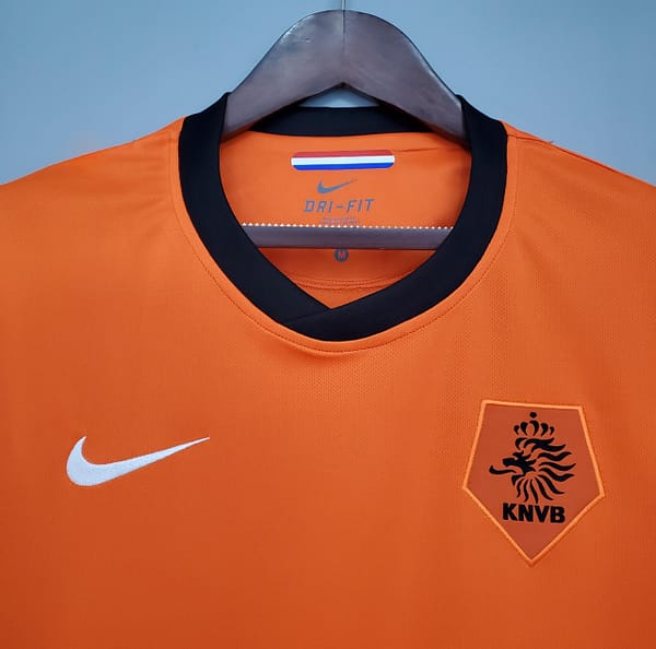 Retro Netherlands 2010 home Soccer Jersey - Image 15
