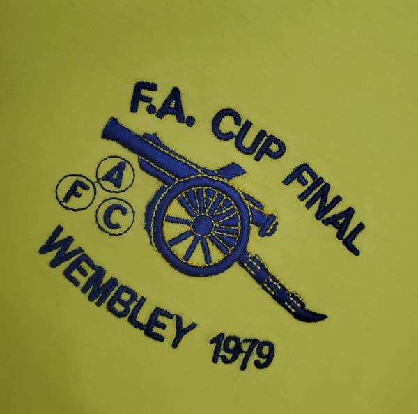 Retro long sleeve Arsenal 71/79 away yellow Soccer Jersey - Image 5