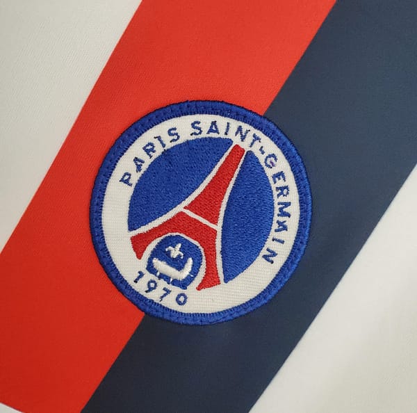 Retro PSG 02/03 away white Soccer Jersey - Image 7