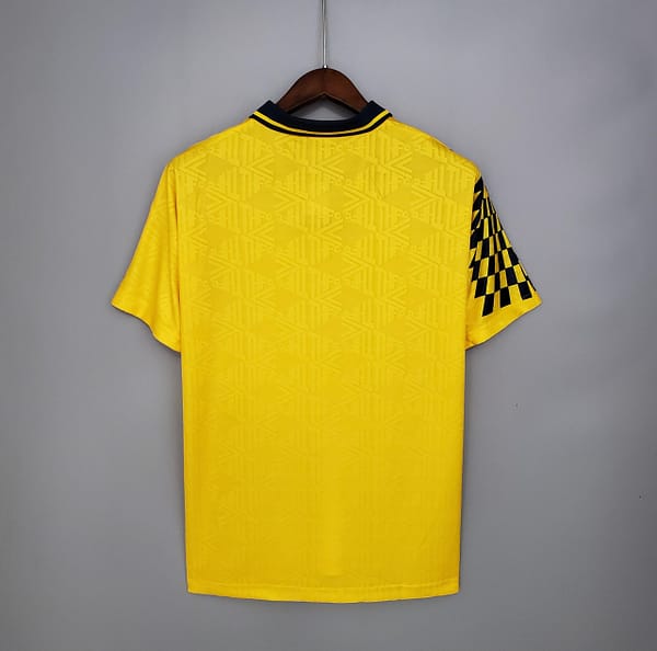 Retro Tottenham 92/94 Away Yellow Soccer Jersey - Image 2