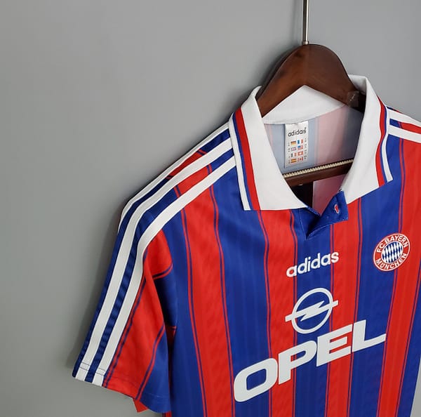 Retro Bayern Munich 95/97 home Soccer Jersey - Image 4