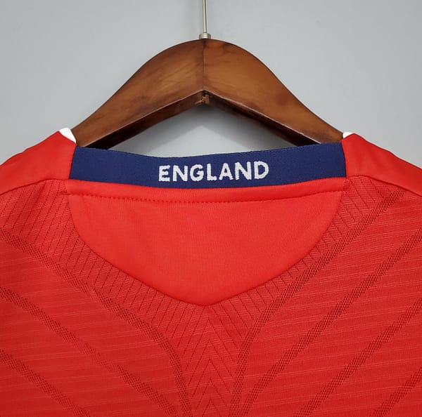 Retro England 08/10 away Soccer Jersey - Image 2