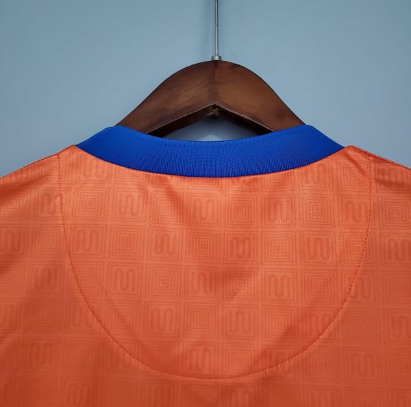Retro 89/92 Barcelona Away Orange Jersey - Image 2