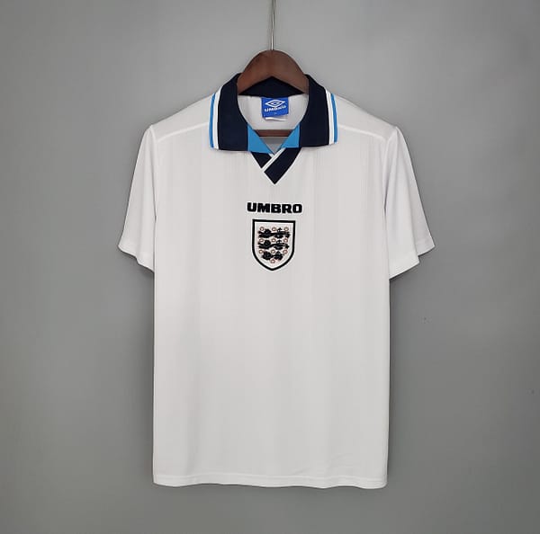 Retro England 1996 home Soccer Jersey