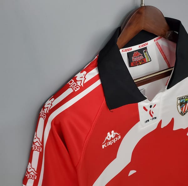 Retro 97/98 Athletic Bilbao home Soccer Jersey - Image 6