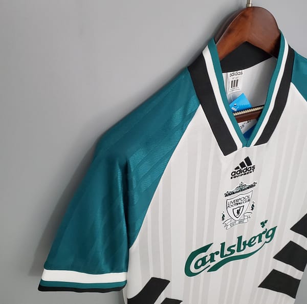 Retro 93/95 Liverpool away Soccer Jersey - Image 6