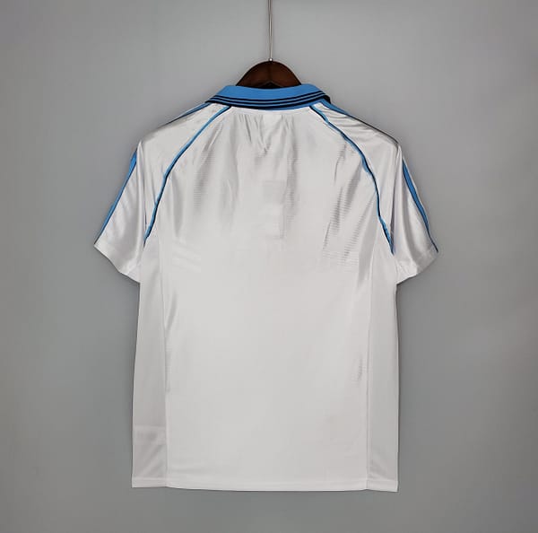 Retro 98/99 Marseille home Soccer Jersey - Image 2