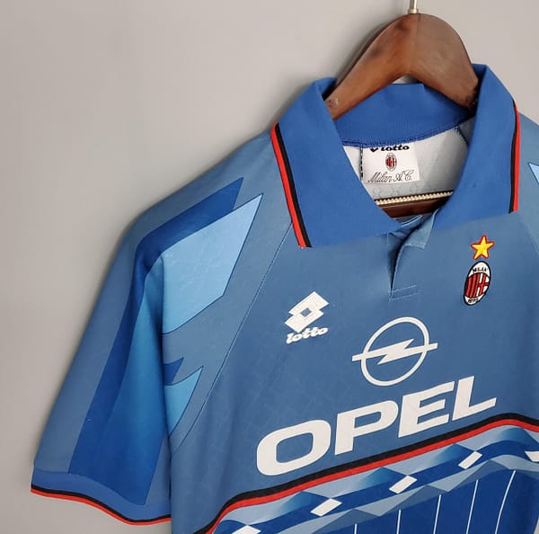 Retro 95/96 AC Milan third away Soccer Jersey - Image 5