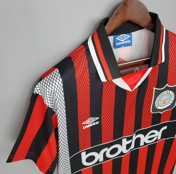 Retro 94/96 Manchester City away Soccer Jersey - Image 5