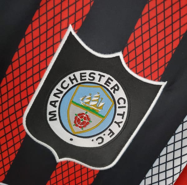 Retro 94/96 Manchester City away Soccer Jersey - Image 7