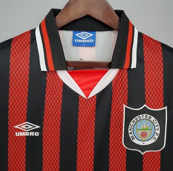 Retro 94/96 Manchester City away Soccer Jersey - Image 8