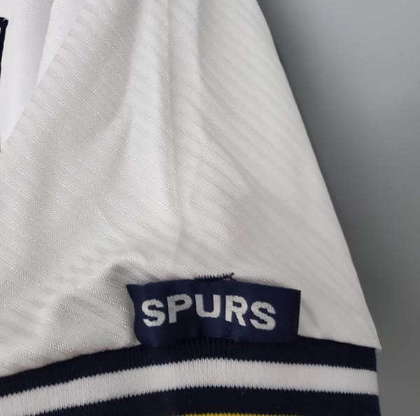 Retro 94/95 Tottenham home Soccer Jersey - Image 7
