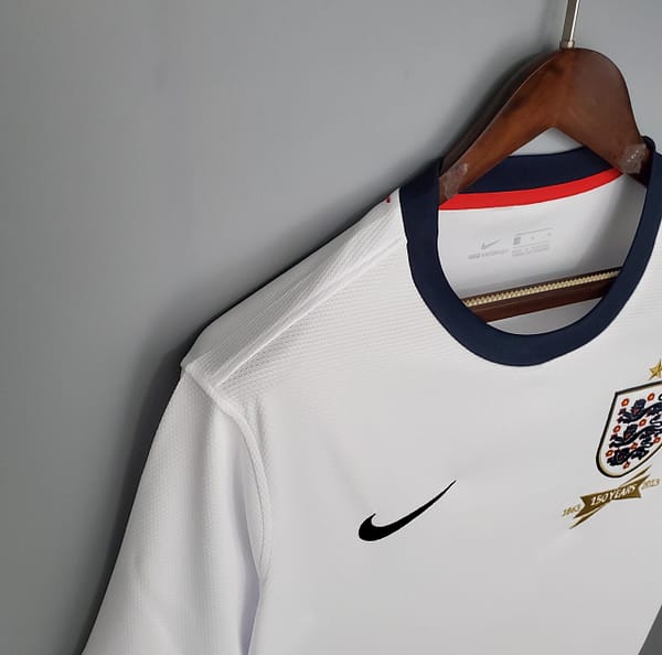 Retro 2013 England home Soccer Jersey - Image 7