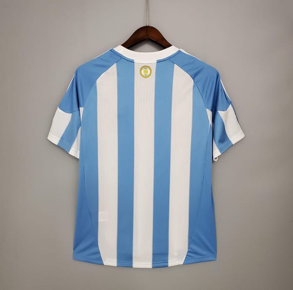 Retro 2010 Argentina home Soccer Jersey - Image 2