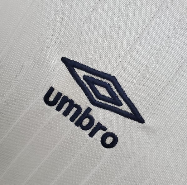 Retro 84/87 England home Soccer Jersey - Image 2