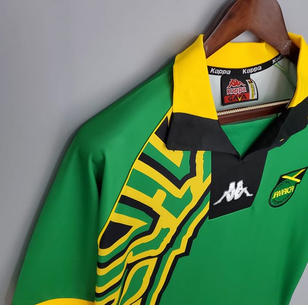Retro Jamaica 1998 away Soccer Jersey - Image 4