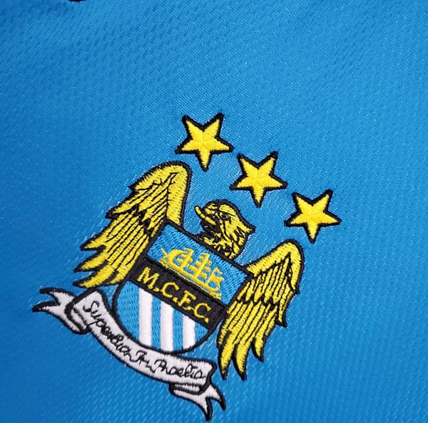 Retro Manchester City 97/99 home Soccer Jersey - Image 7