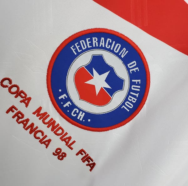 Retro Chile 1998 away Soccer Jersey - Image 8