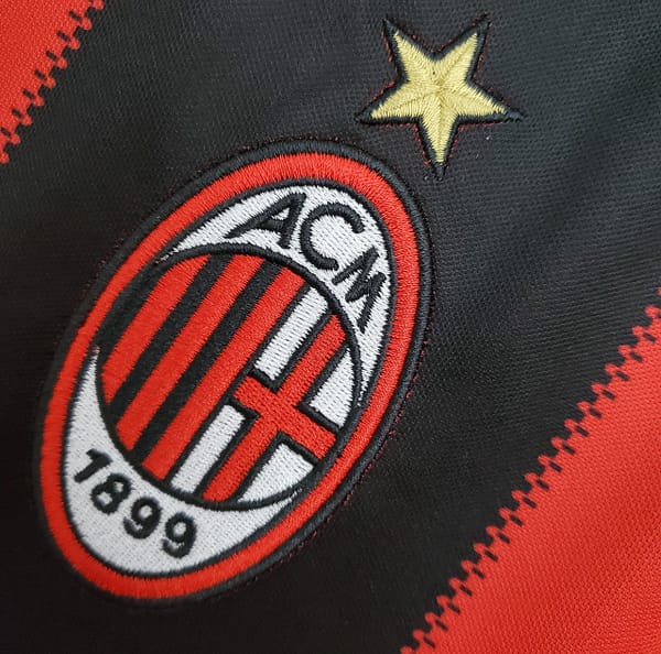 Retro 10/11 AC Milan home Soccer Jersey - Image 9