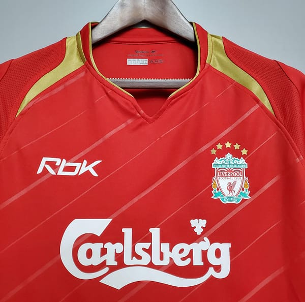 Retro 05/06 Liverpool home Soccer Jersey - Image 7