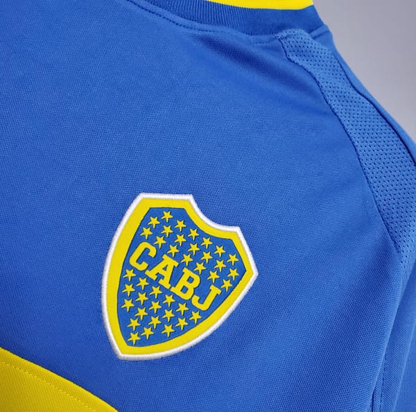 Retro Boca Juniors 99/00 home Soccer Jersey - Image 7