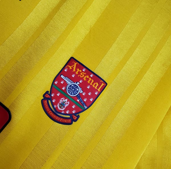 Retro Arsenal 93/94 away Soccer Jersey - Image 6