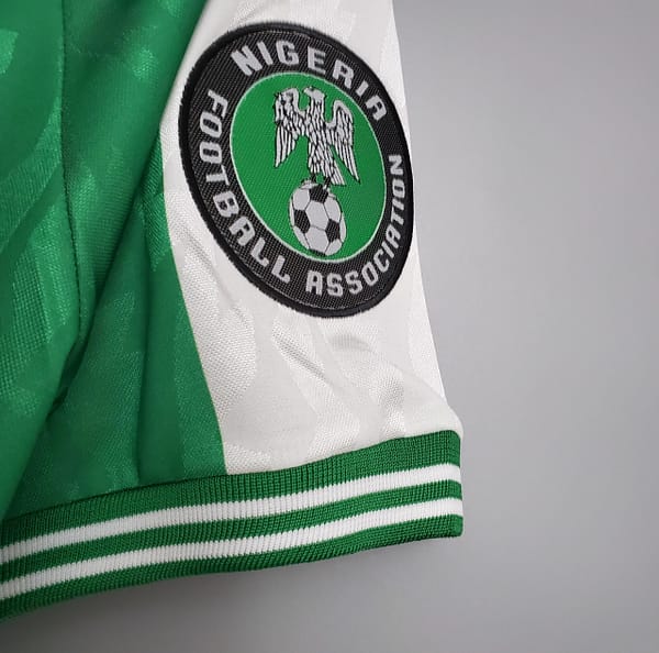 Retro Nigeria 1996 home Soccer Jersey - Image 4