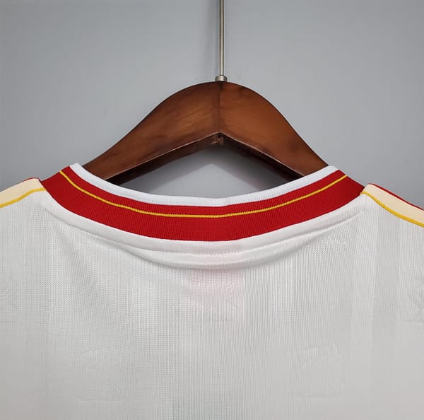 Retro 85/86 Liverpool away white Soccer Jersey - Image 2