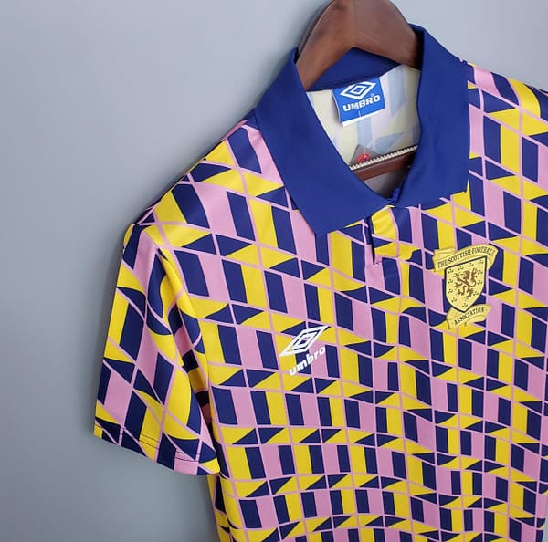 Retro Scotland 1988/89 third away Soccer Jersey - Image 3