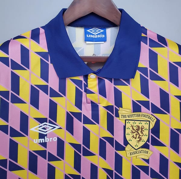 Retro Scotland 1988/89 third away Soccer Jersey - Image 6
