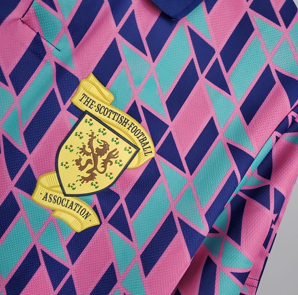 Retro Scotland 1988/89 away Soccer Jersey - Image 6