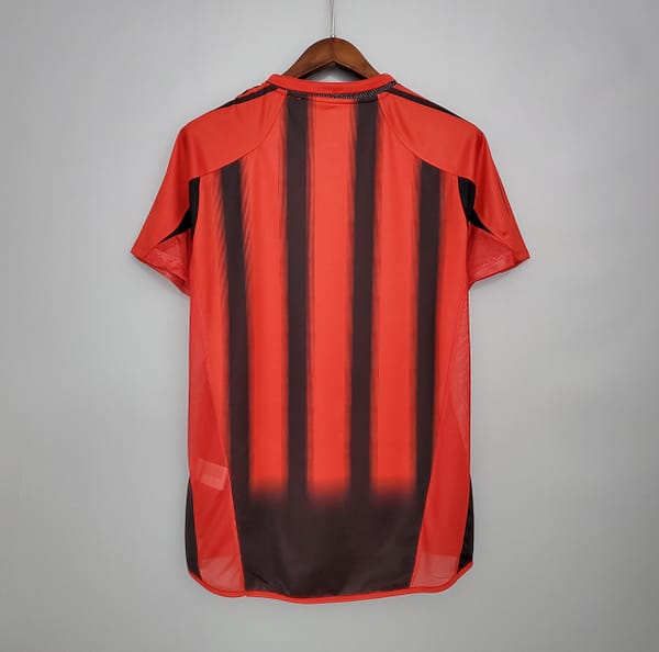 Retro 04/05 AC Milan home Soccer Jersey - Image 2