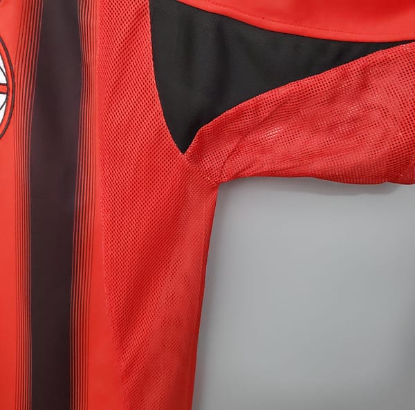 Retro 04/05 AC Milan home Soccer Jersey - Image 4
